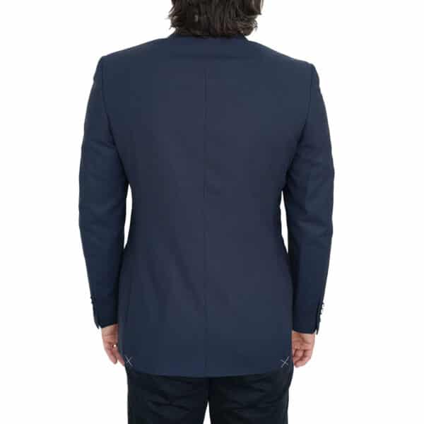 Canali Pure Wool Travel Water Repellent Slim Fit Royal Blue Blazer 2