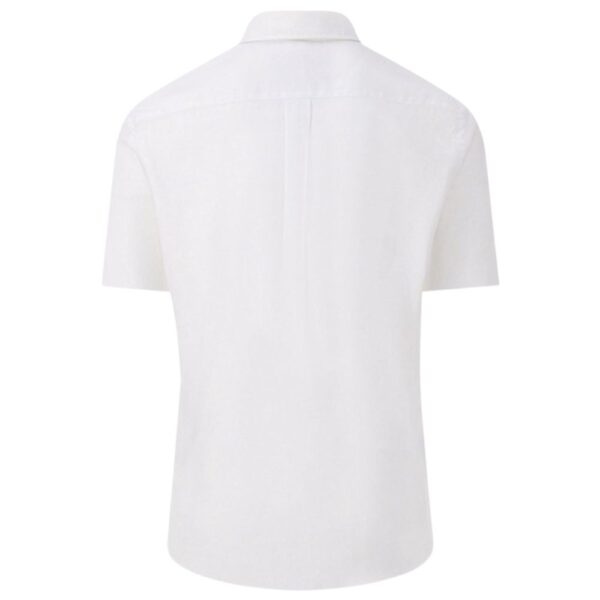Fynch Hatton White SS Shirt rear 2024