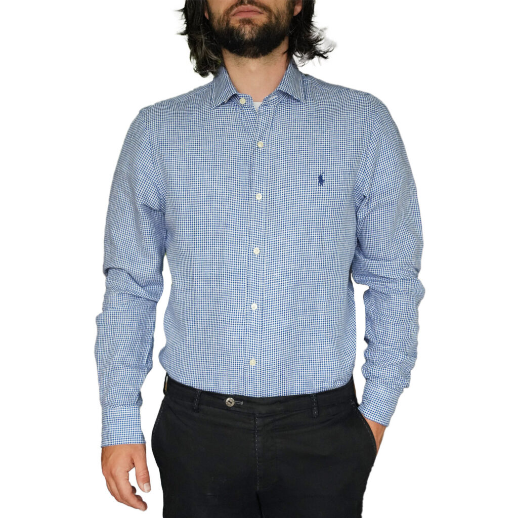 Ralph Lauren Blue Check Shirt