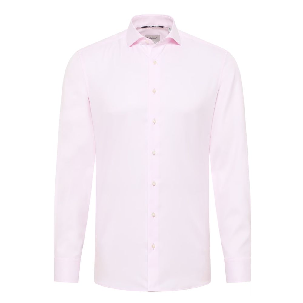 Eterna Slim Fit Pink Shirt