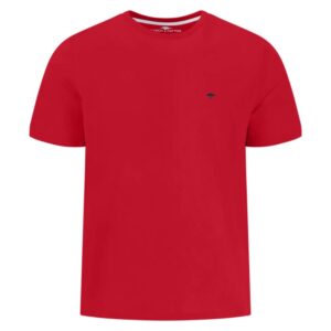FYNCH-HATTON Red Classic Crew Neck T-Shirt