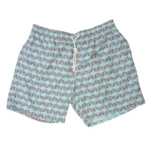 VILEBREQUIN Repeating Fish Patterned Swim-Shorts