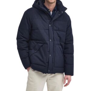 Barbour Brampton Puffer Jacket Navy