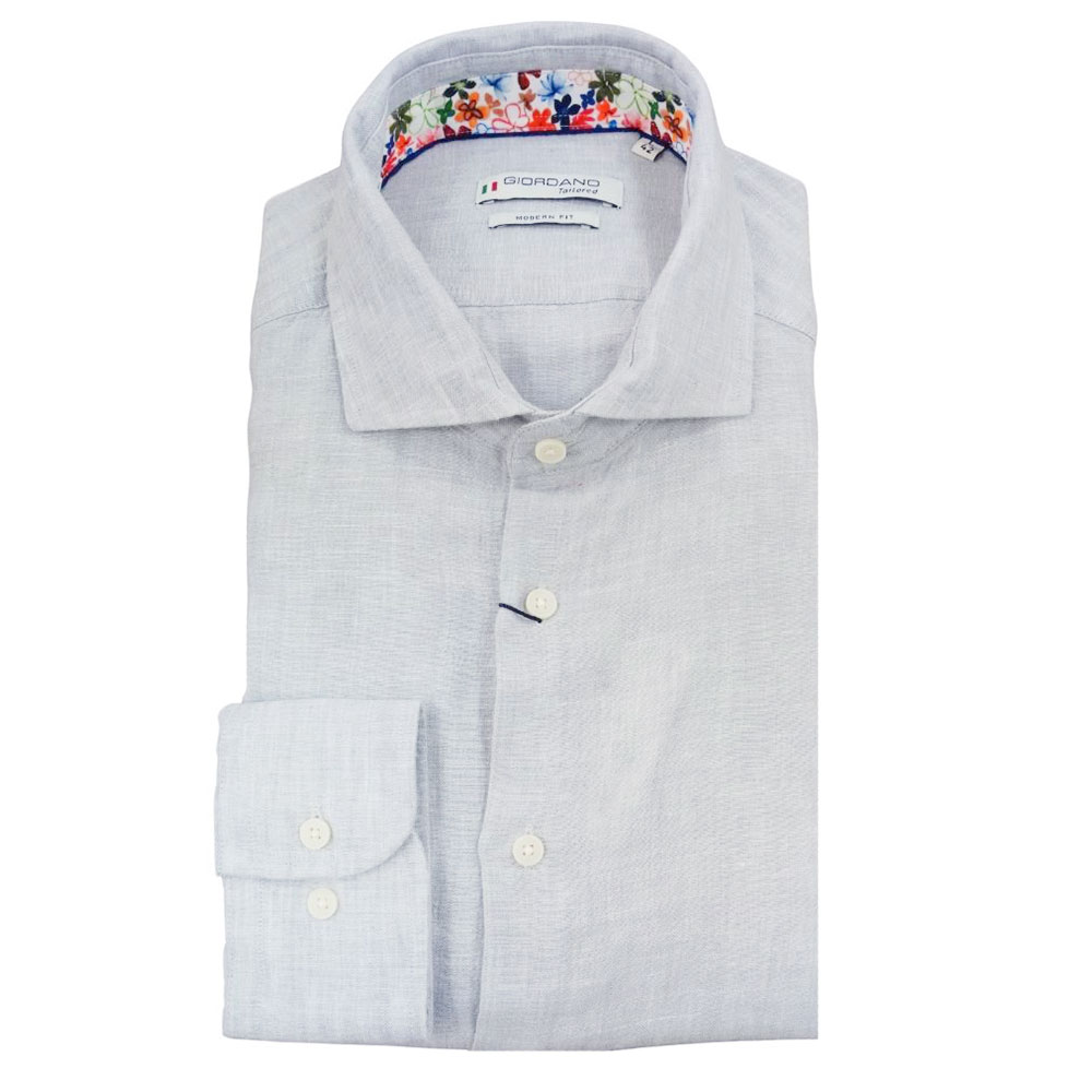 Giordano Grey Linen shirt