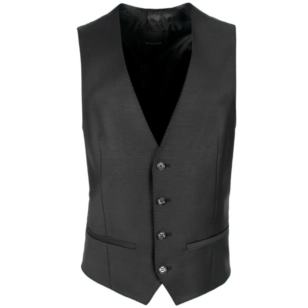 ROY ROBSON Black Waistcoat 1
