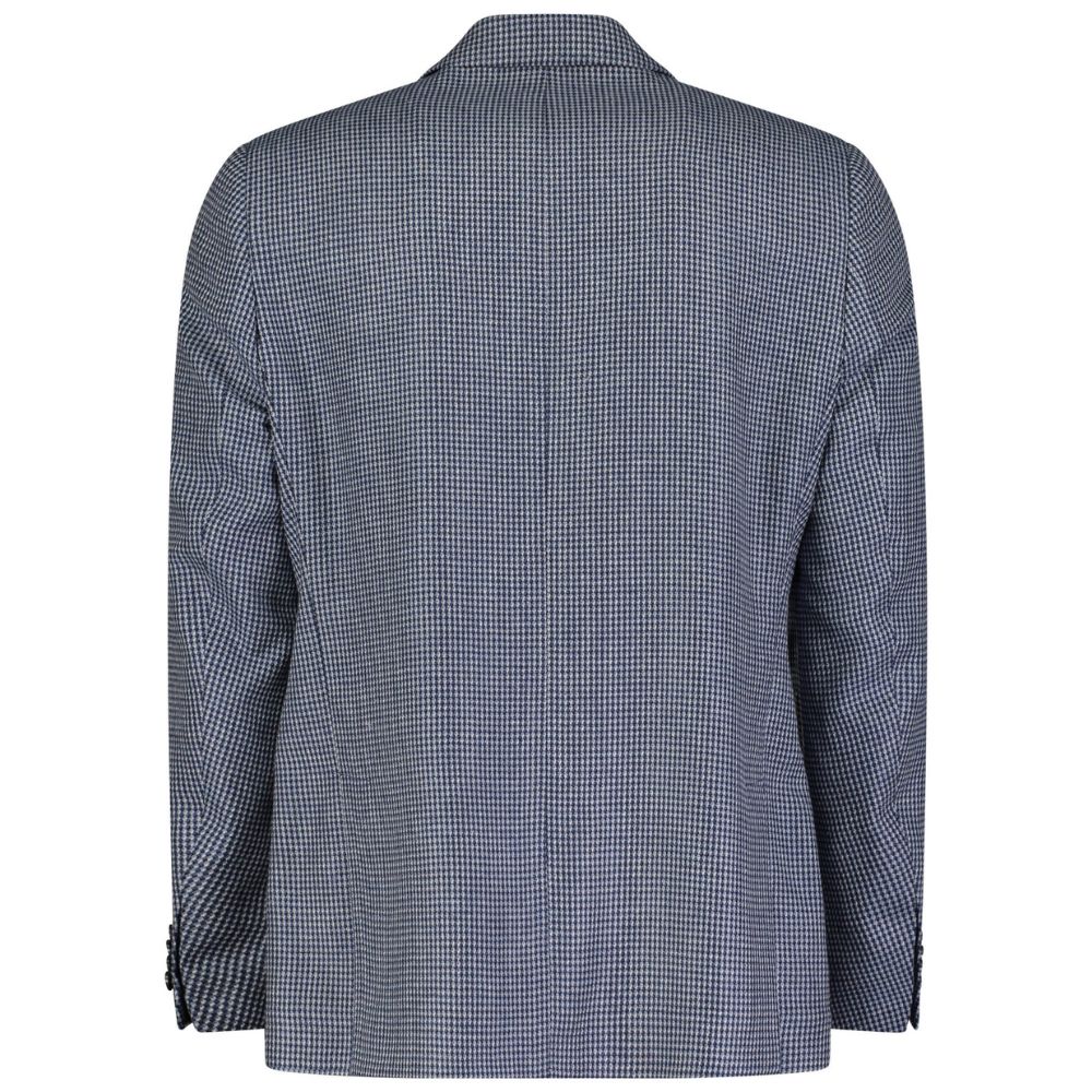 ROY ROBSON Blue Puppytooth Jacket