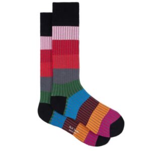 PAUL SMITH Signature Stripe Ribbed Socks