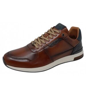 Ambitious Slow Lace Up Cognac Trainers