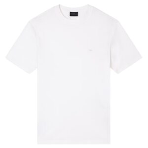 EMPORIO ARMANI Travel Essentials Lyocell-blend White T-shirt