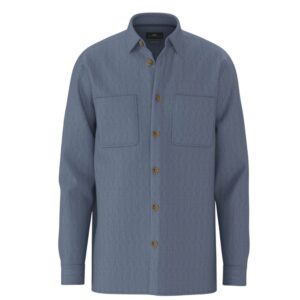 Fynch-Hatton Cloud Blue Corduroy Overshirt