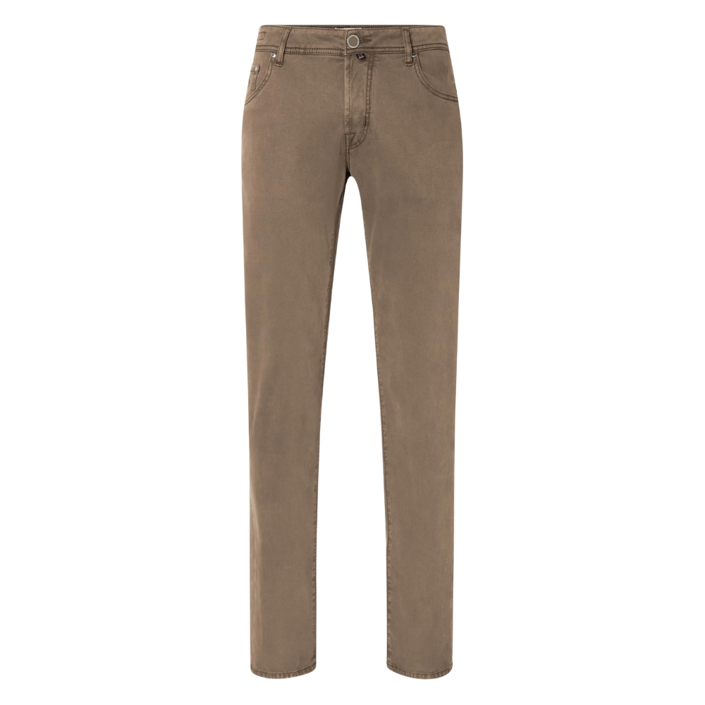 Jacob Cohen Bard 5 Pocket Jeans in Khaki Beige