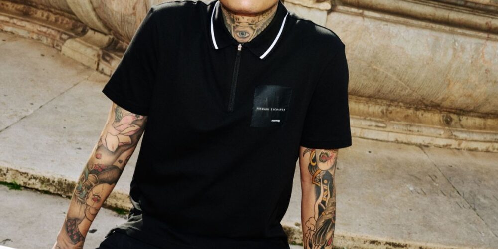 Mens Black Polo Shirts