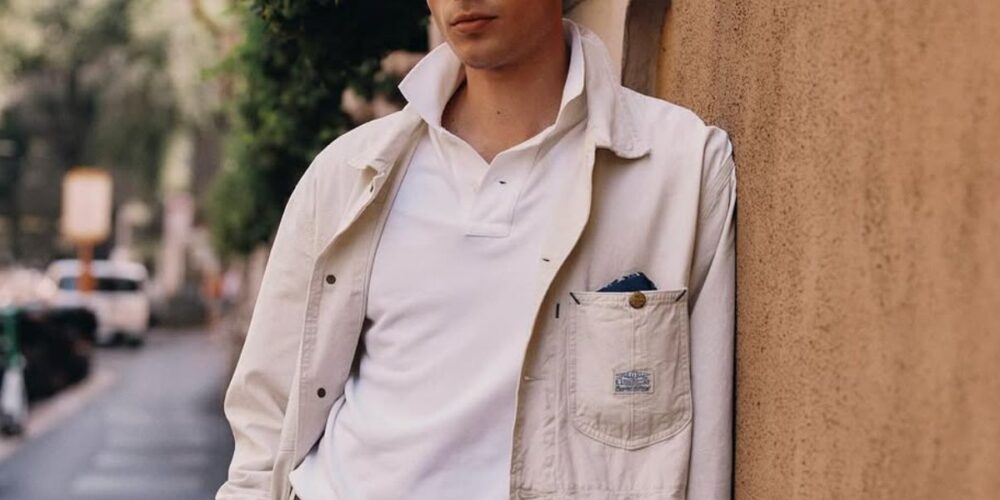 Mens White Polo Shirts