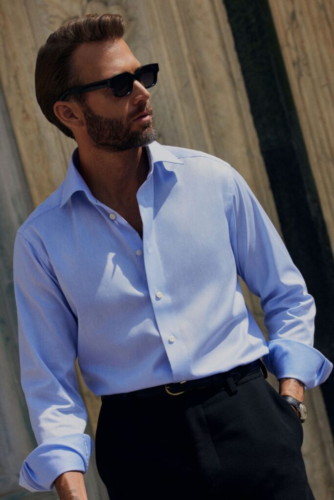 The 5 Shirt Colours Blue Shirt Blog Post