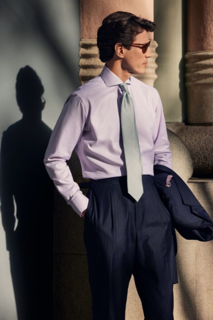 The 5 Shirt Colours Purple Shirt Blog Post