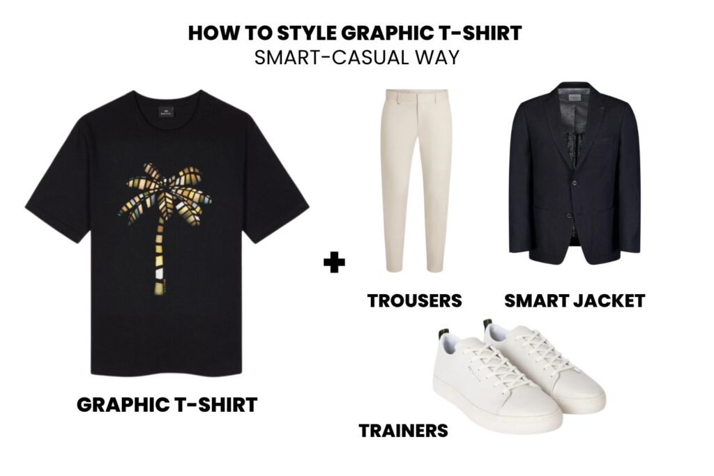 The Best T Shirt Colours and Styles for Smart Casual Dressing 5