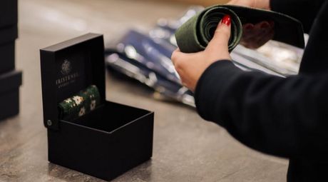 Tie & pocketsquare set 