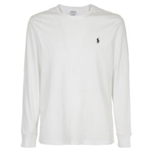 POLO RALPH LAUREN White Long Sleeve T-Shirt