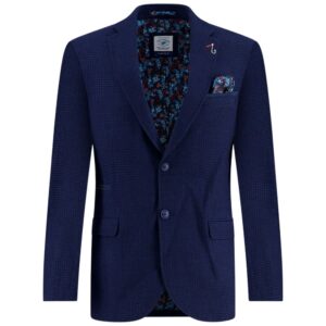 A Fish Named Fred Navy Small Structured Jacket