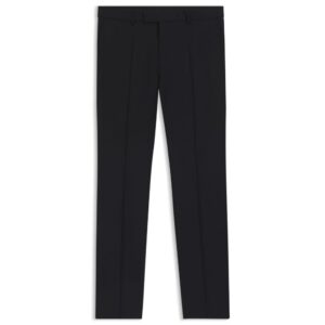 BOSS H-Genius Slim Fit Trousers In Washable Wool