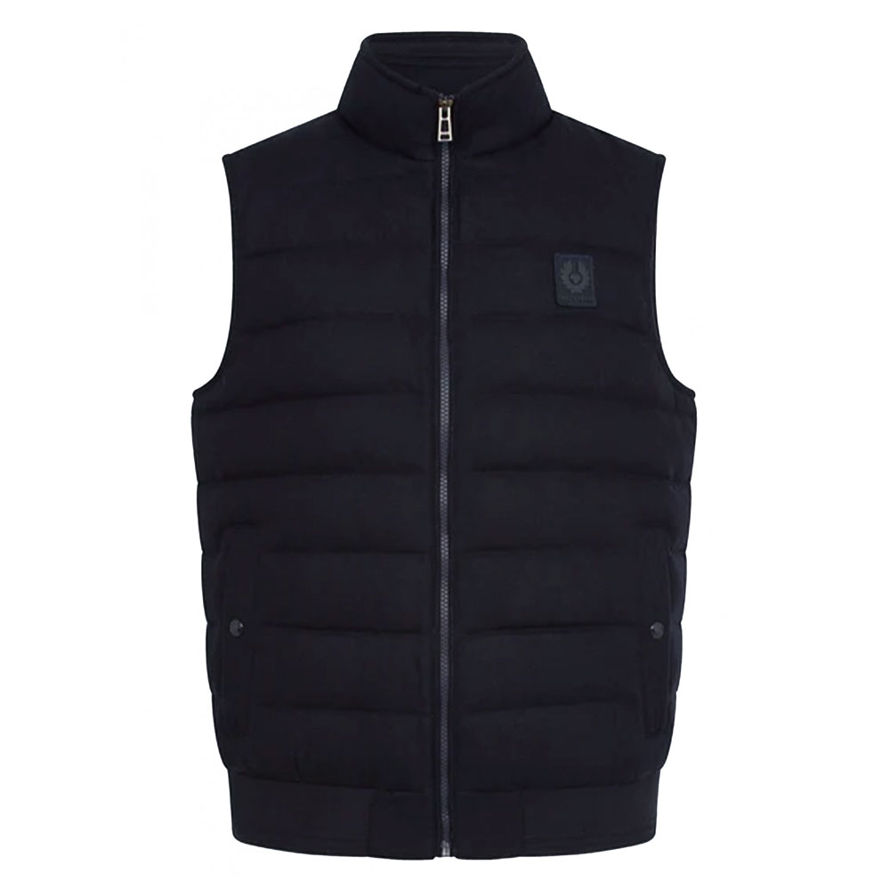 BELSTAFF Dark Ink Circuiteer Woolen Gilet