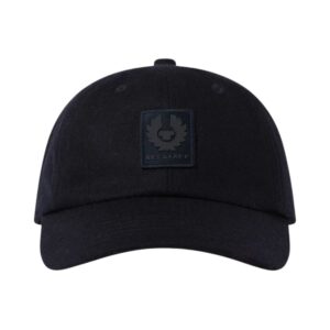 Belstaff Wool Navy Logo Cap