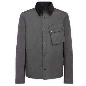 Belstaff Waxed Cotton Tornado Grey Ground Jacket