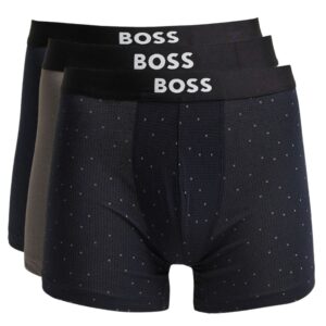 BOSS Pack Of Three Organic Cotton Boxers