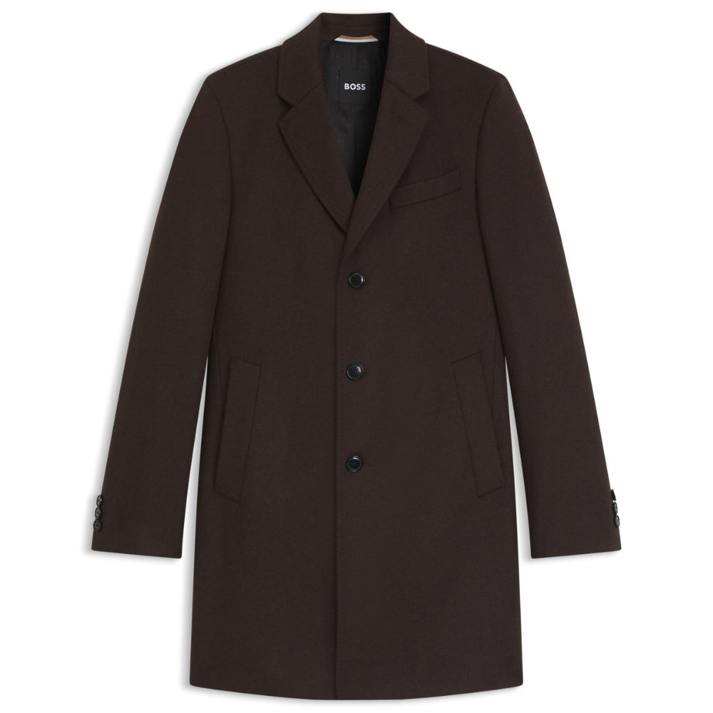 Boss Brown Overcoat