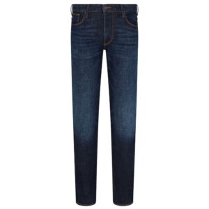 Emporio Armani Slim Fit Washed Denim Jeans
