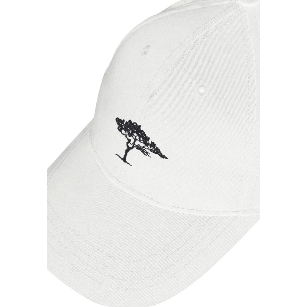 Fynch-Hatton White Cotton Rib Baseball Cap