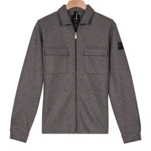 Giordano Carissio Full Zip Grey Overshirt