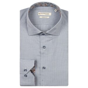 Blue Puppytooth Shirt