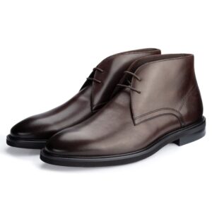 John White Castle Brown Calf Chukka Boot