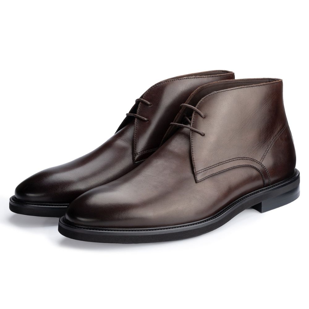 John White Castle Brown Calf Chukka Boot