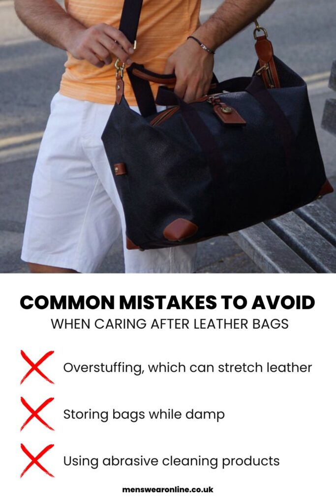 Men’s Bag Care Tips