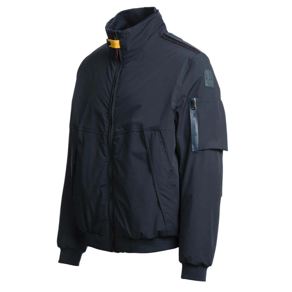PARAJUMPERS Liad Padded Navy Bomber Jacket