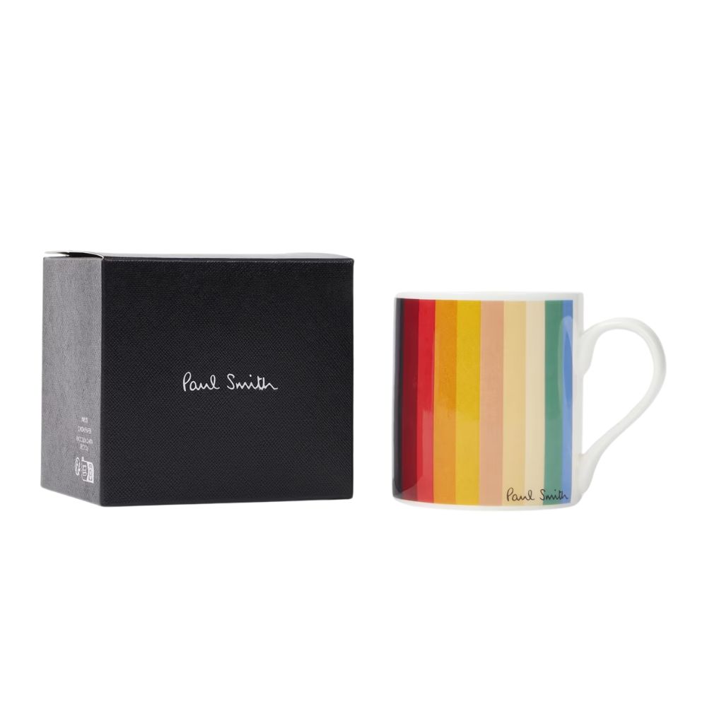 PAUL SMITH Artist Stripe Bone China Printed Mug