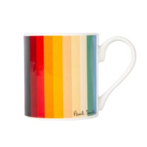PAUL SMITH Artist Stripe Bone China Printed Mug