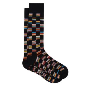 PAUL SMITH Signature Stripe Check Ribbed Socks