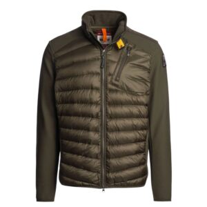 Parajumpers Jayden Lightweight Moss Green Hybrid Jacket