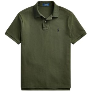 Polo Ralph Lauren Mesh Olive Polo Shirt