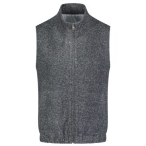 Roy Robson Grey Full Zip Gilet