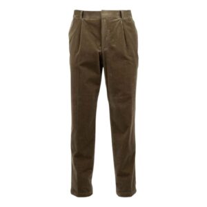 BOSS Camel Tapered Corduroy Chinos