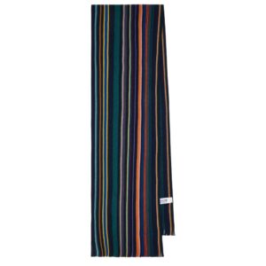 Paul Smith Multicolour Merino Wool Stripe Scarf