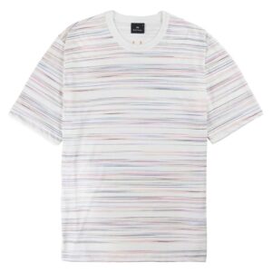 PS Paul Smith White Striped T-shirt