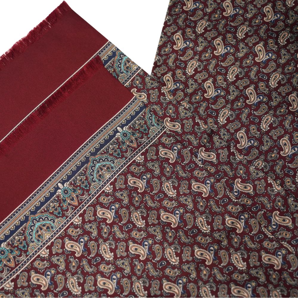 Burgundy Gentlemen Scarf