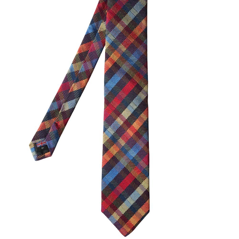 Madras Check Tie