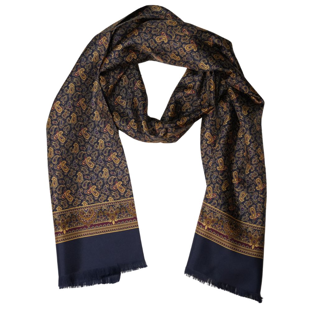 Navy Gentlemen Scarf