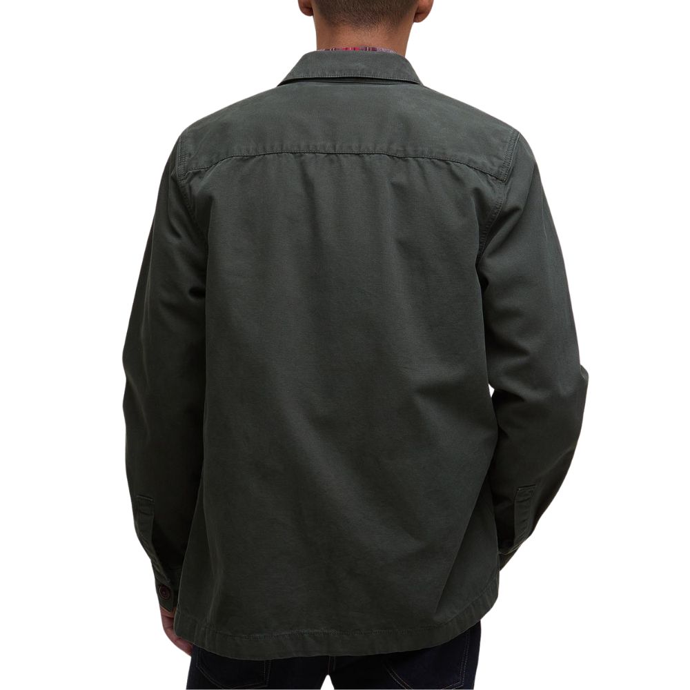 BARBOUR Washed Green Overshirt